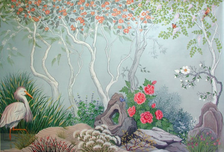 *Egret Mural