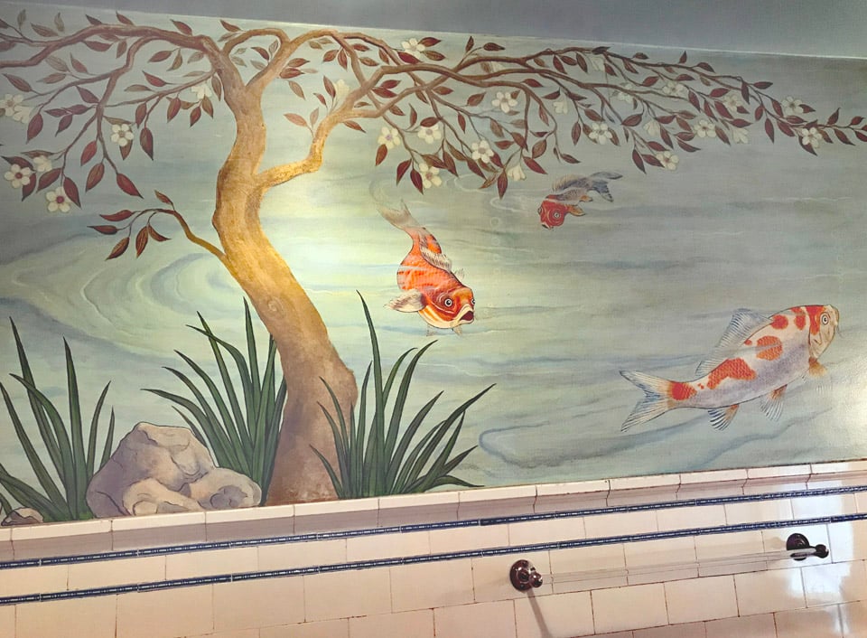 Koi bathroom