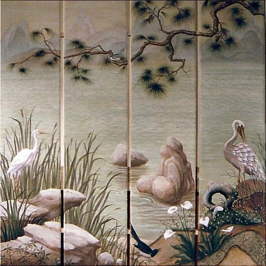 Screen, Chinoiserie-1